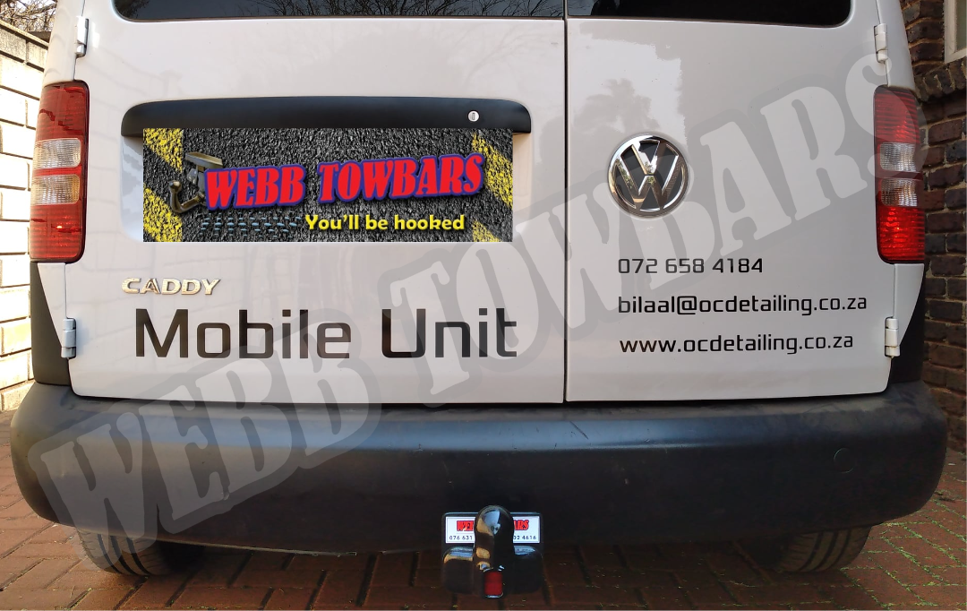 Volkswagen Caddy - Detachable Towbar by Webb Towbars: Manufactured and Fitted in Gauteng, South Africa