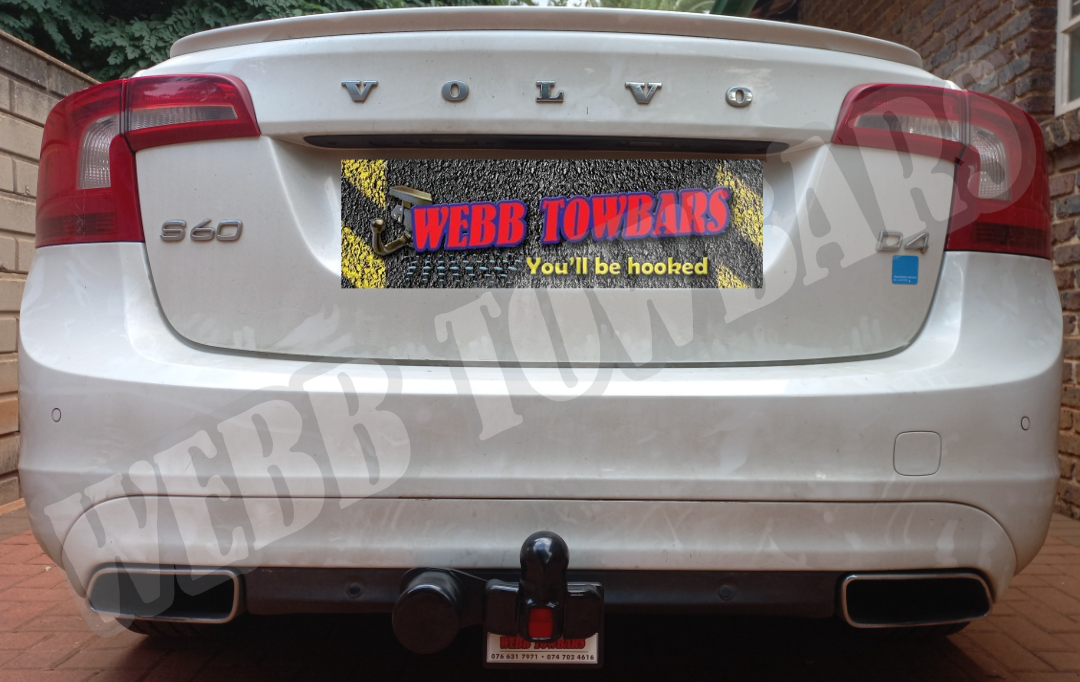 Volvo S60 - Standard Towbar by Webb Towbars Gauteng, South Africa - Enhance Your Volvo Sedan with a Reliable Towing Solution