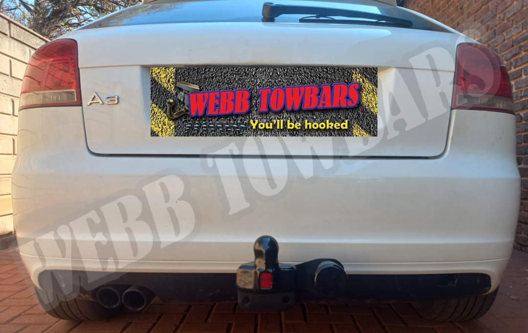 Audi A3 Hatchback - Standard Towbar by Webb Towbars in Gauteng, South Africa