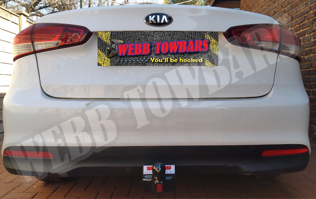 Kia Cerato Sedan - Detachable Towbar by Webb Towbars in Gauteng, South Africa