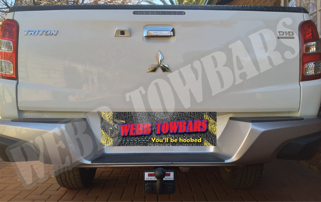 Mitsubishi Triton - Standard Towbar by Webb Towbars in Gauteng, South Africa
