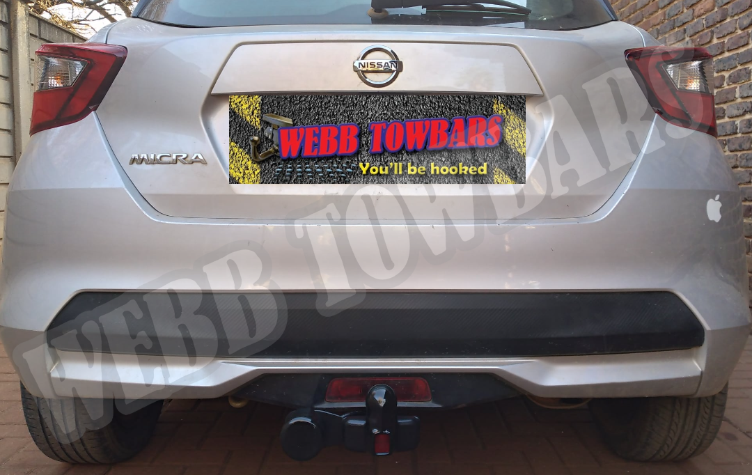 Nissan Micra - Standard Towbar by Webb Towbars in Gauteng, South Africa