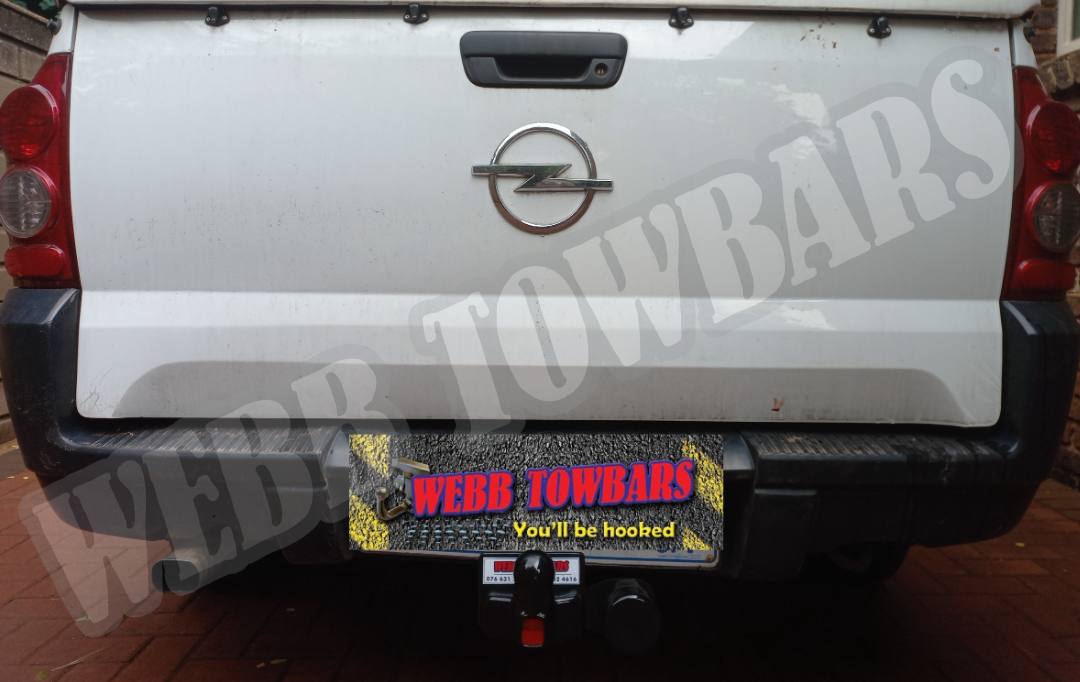 Opel Corsa Utility Bakkie - Standard Towbar by Webb Towbars in Gauteng, South Africa