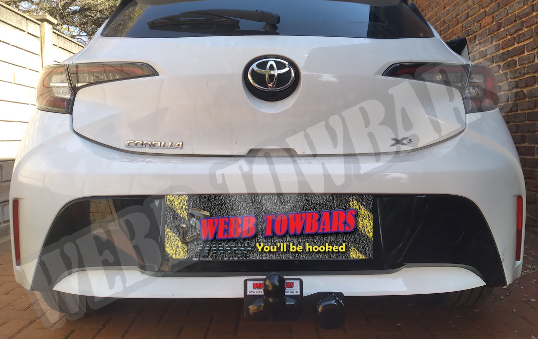 Toyota Corolla XS - Standard Towbar by Webb Towbars: Manufactured and Fitted in Gauteng, South Africa