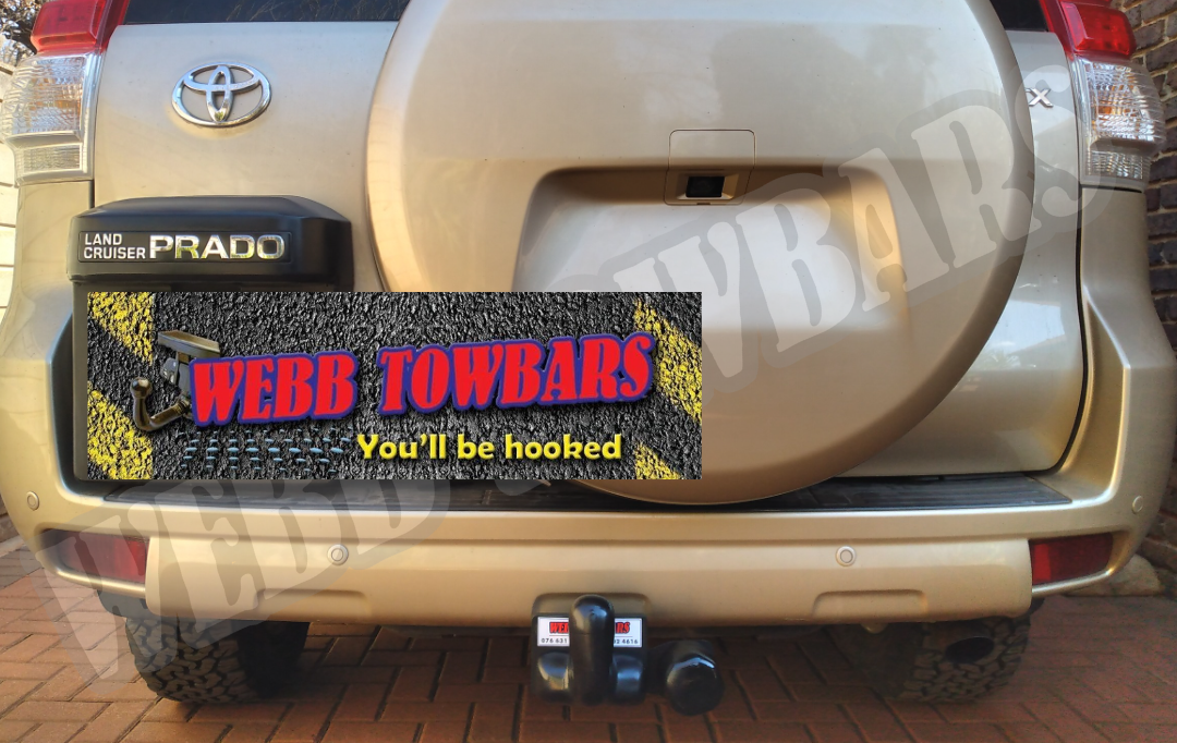 Toyota Land Cruiser Prado - Standard Towbar by Webb Towbars in Gauteng, South Africa