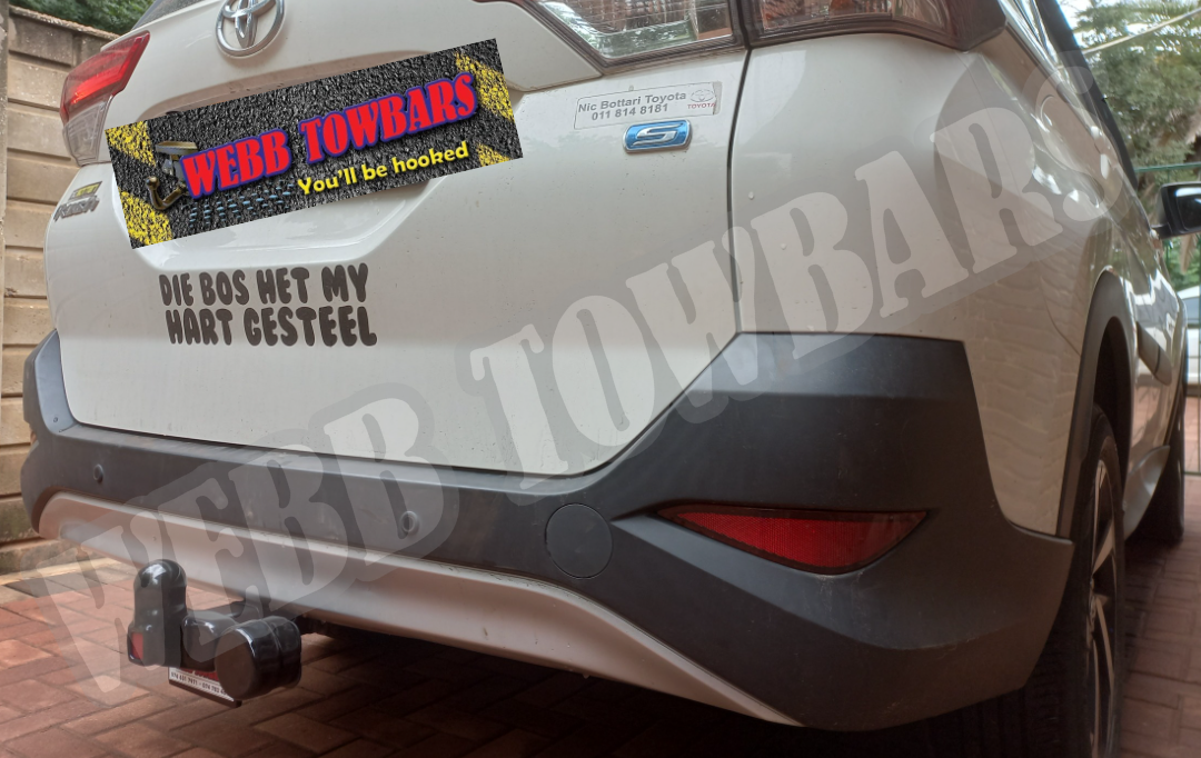 Toyota Rush - Standard Towbar by Webb Towbars in Gauteng, South Africa