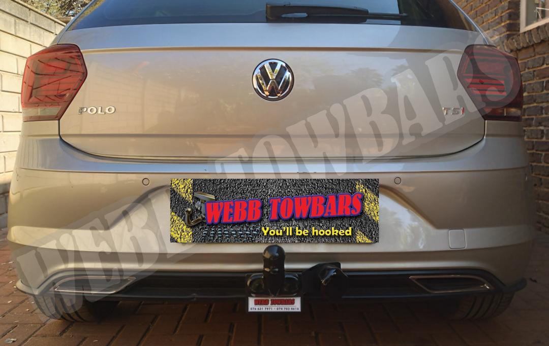 Volkswagen Polo TSI - Standard Towbar by Webb Towbars in Gauteng, South Africa