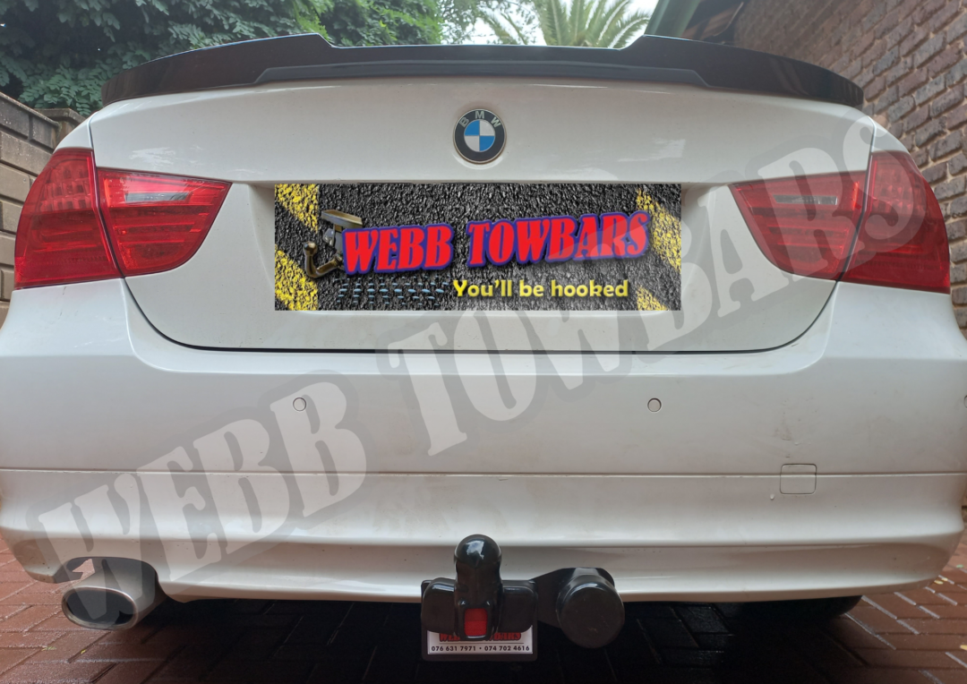 BMW 3 Series E90 - Standard Towbar by Webb Towbars: Manufactured and Fitted in Gauteng, South Africa