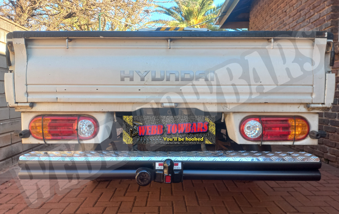 Hyundai H100 - Double Tube and Step Towbar by Webb Towbars in Gauteng, South Africa