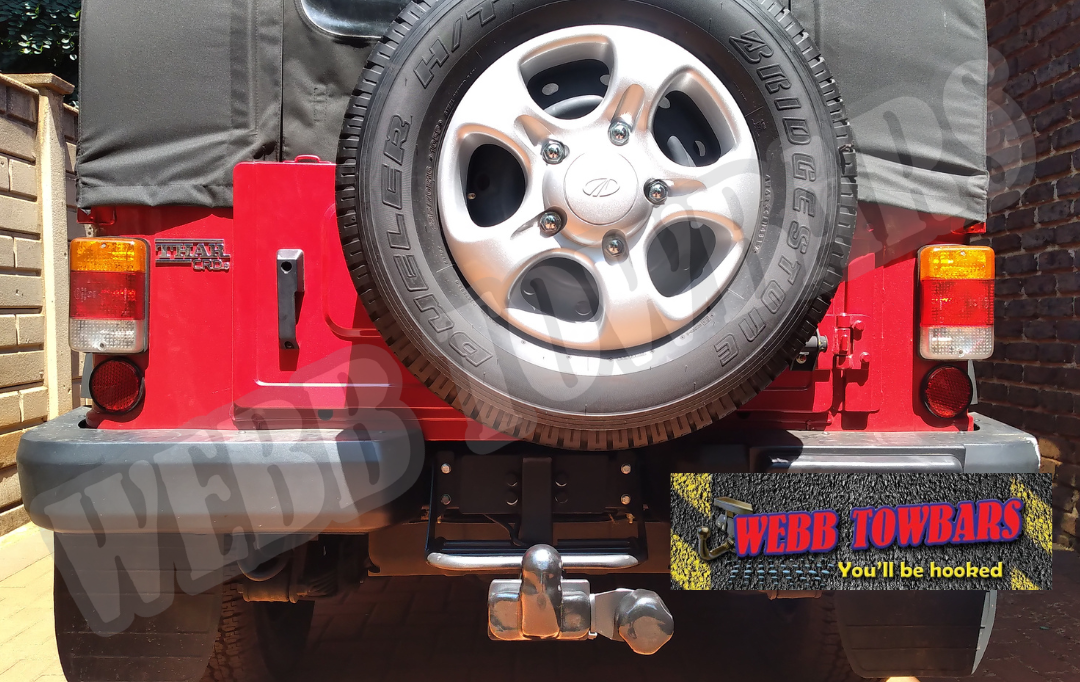 Mahindra Thar - Standard Towbar by Webb Towbars: Manufactured and Fitted in Gauteng, South Africa