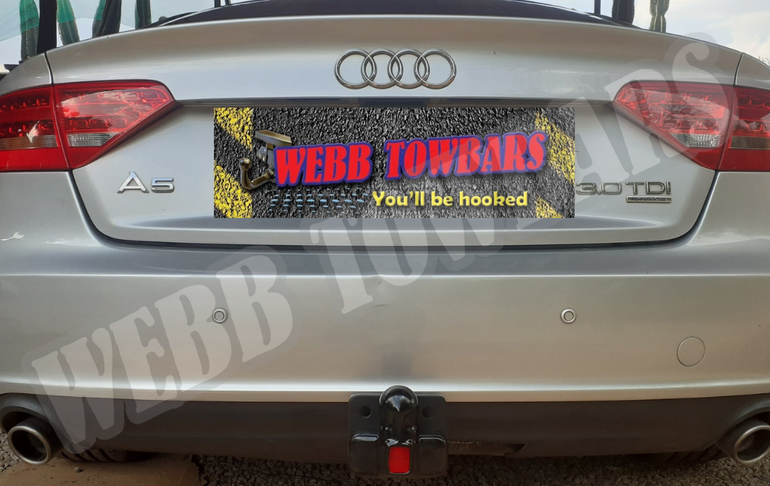 Audi A5 - Detachable Towbar by Webb Towbars: Manufactured and Fitted in Gauteng, South Africa