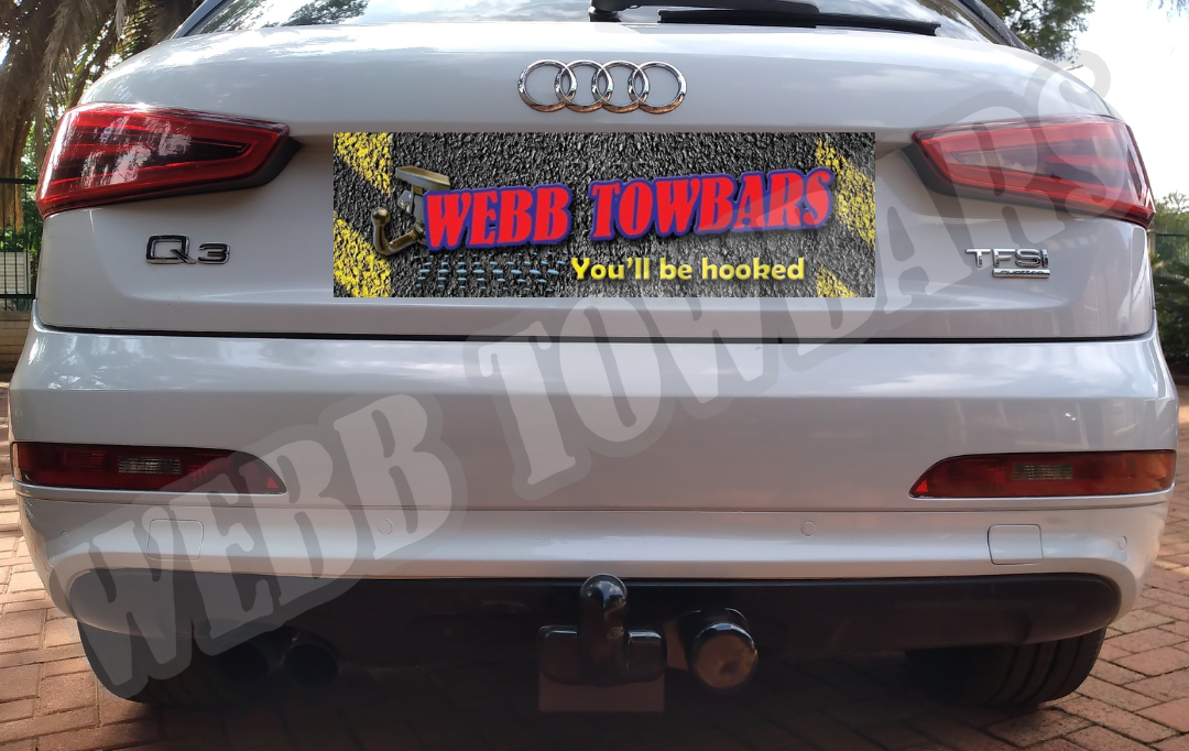 Audi Q3 - Standard Towbar by Webb Towbars: Manufactured and Fitted in Gauteng, South Africa