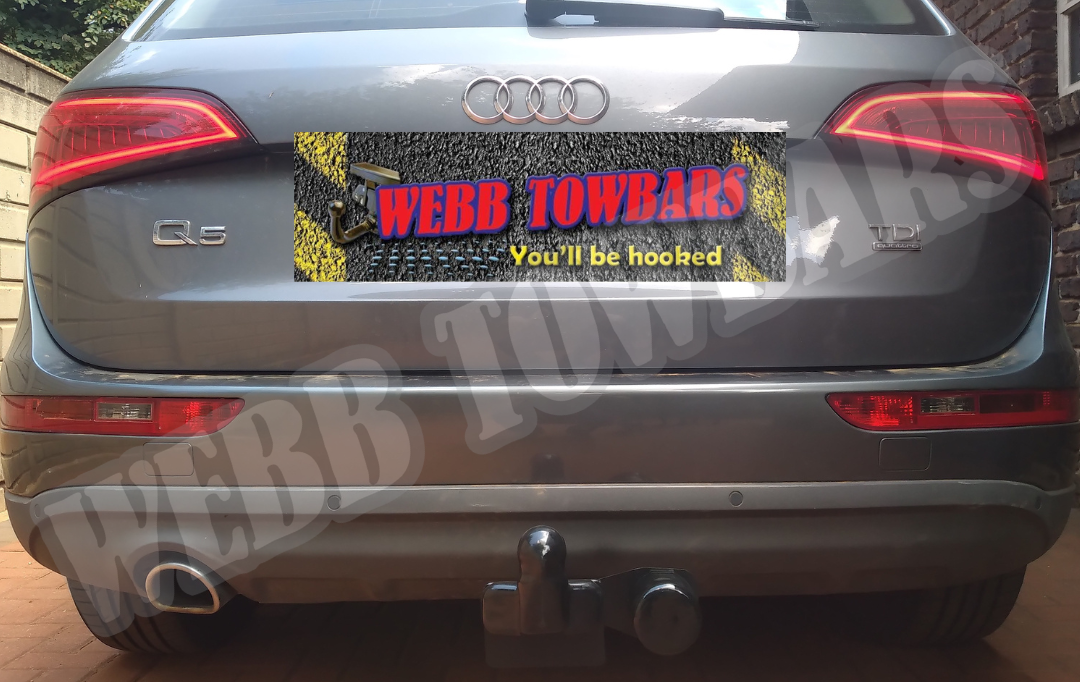 Audi Q5 - Standard Towbar by Webb Towbars: Manufactured and Fitted in Gauteng, South Africa