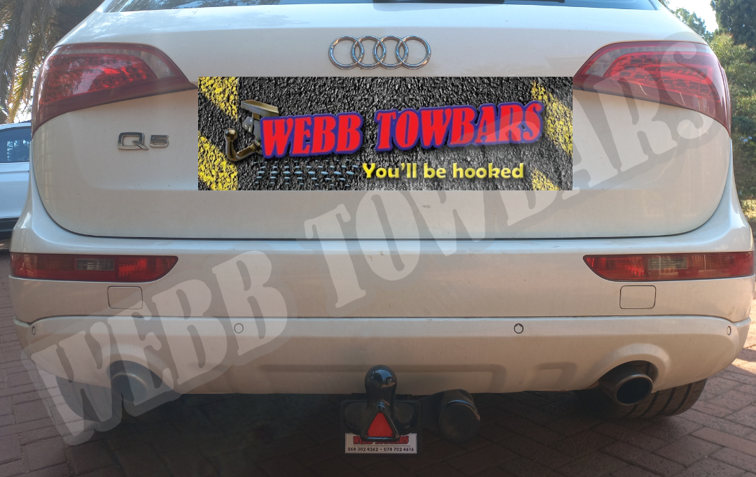 Audi Q5 - Standard Towbar by Webb Towbars: Manufactured and Fitted in Gauteng, South Africa