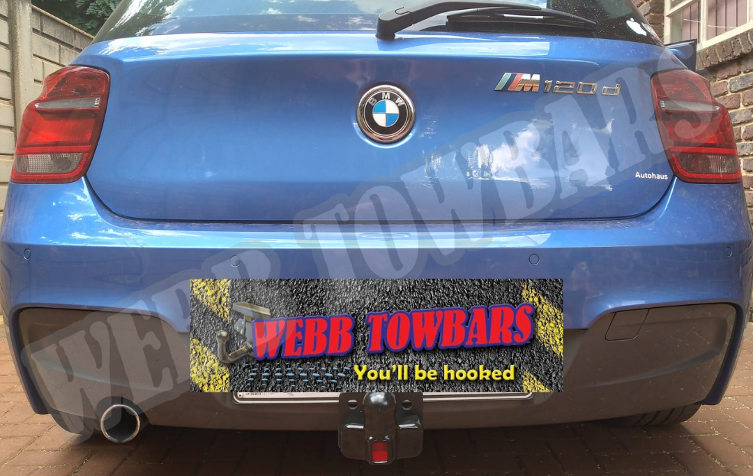 BMW 1 Series 120d M Sport - Detachable Towbar by Webb Towbars: Manufactured and Fitted in Gauteng, South Africa