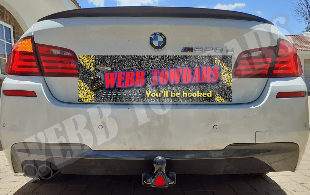 BMW 520d M Sport - Detachable Towbar by Webb Towbars: Manufactured and Fitted in Gauteng, South Africa