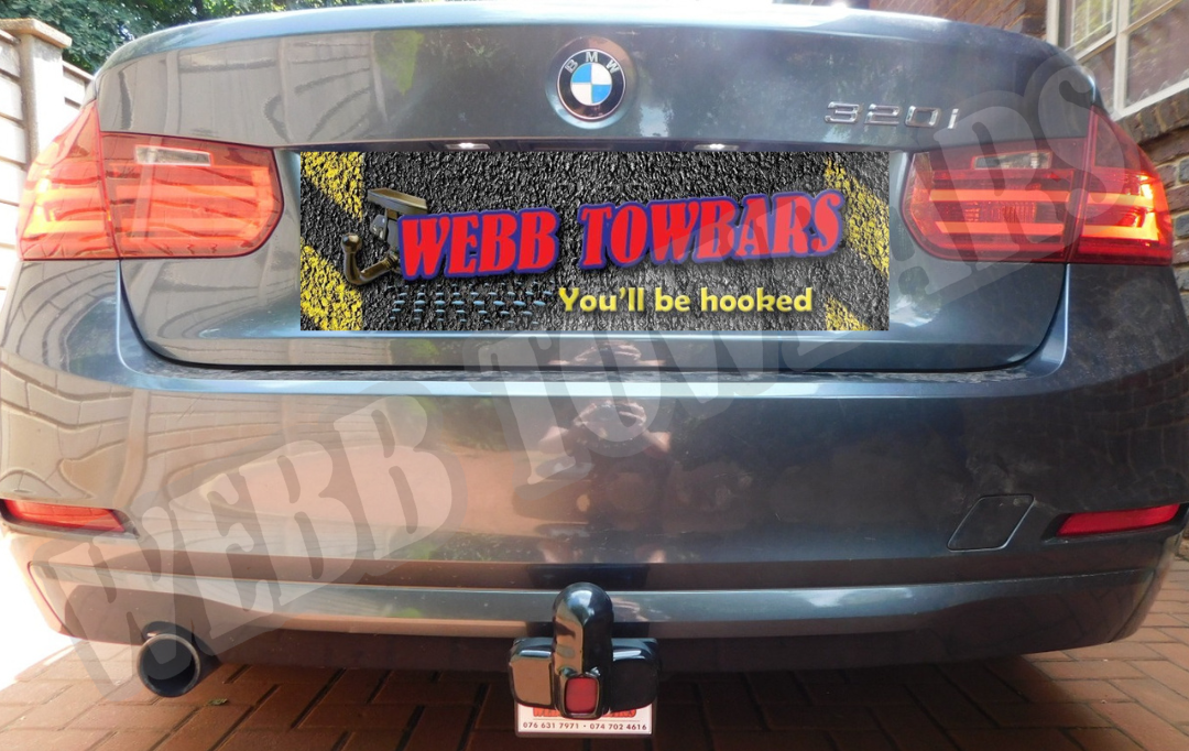 BMW 3 Series 320i (F30) Sedan - Detachable Towbar by Webb Towbars: Manufactured and Fitted in Gauteng, South Africa