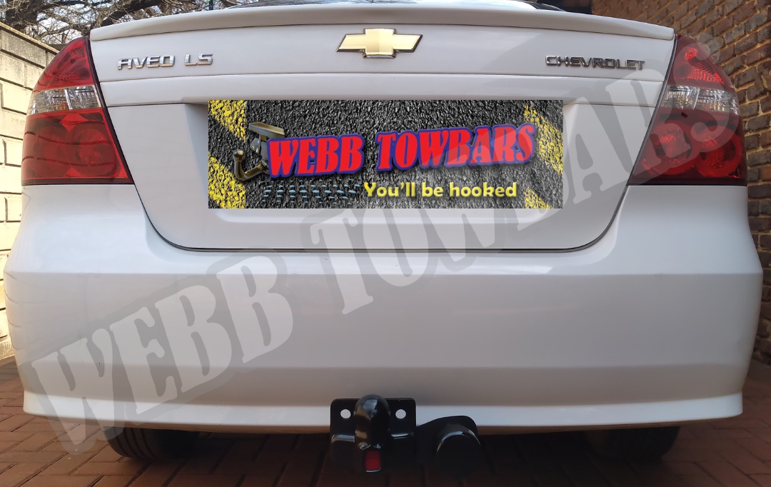 Chevrolet Aveo LS Sedan - Standard Towbar by Webb Towbars Gauteng, South Africa - Reliable Towing Solution for Your Chevrolet Sedan
