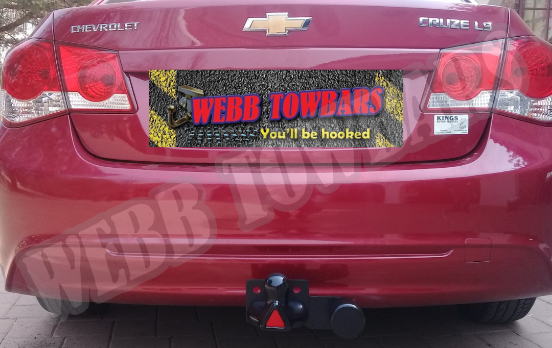 Chevrolet Cruze LS Sedan - Standard Towbar by Webb Towbars Gauteng, South Africa - Reliable Towing Solution for Your Chevrolet Sedan