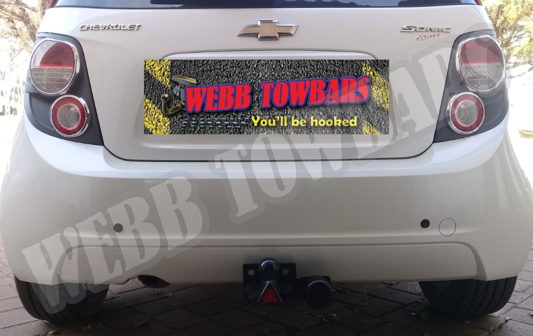 Chevrolet Sonic Hatchback - Standard Towbar by Webb Towbars Gauteng, South Africa - Reliable Towing Solution for Your Chevrolet