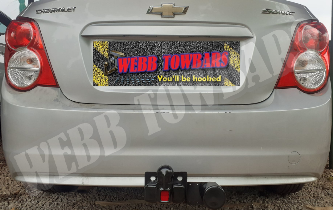 Chevrolet Sonic Sedan - Standard Towbar by Webb Towbars Gauteng, South Africa - Reliable Towing Solution for Your Chevrolet Sedan