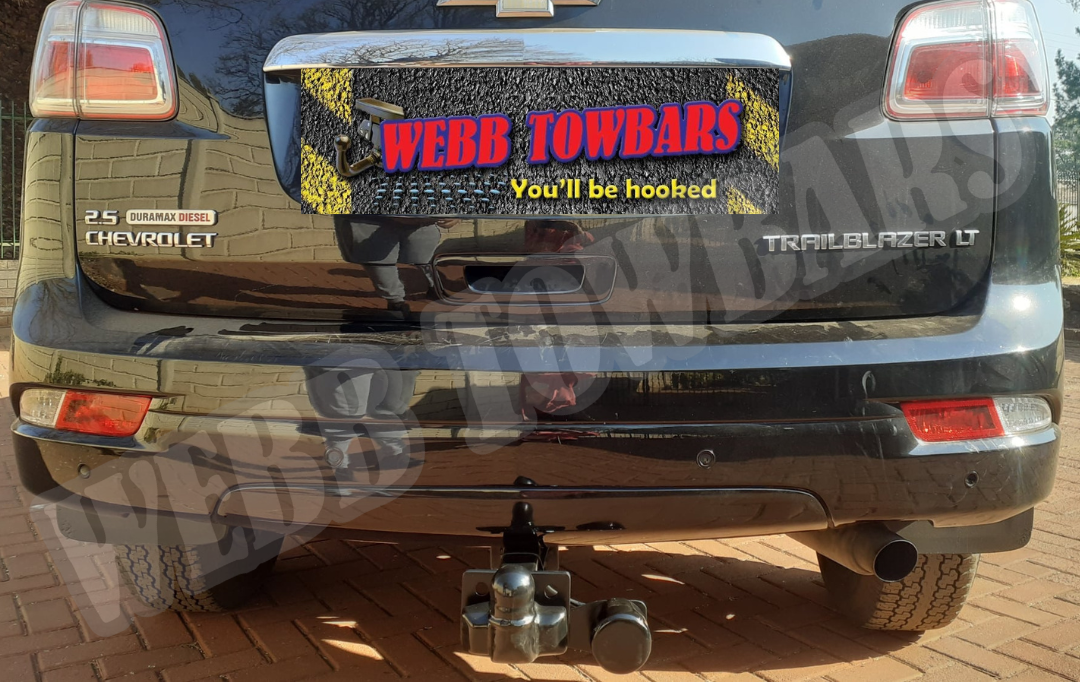 Chevrolet Trailblazer LT - Standard Towbar by Webb Towbars: Manufactured and Fitted in Gauteng, South Africa