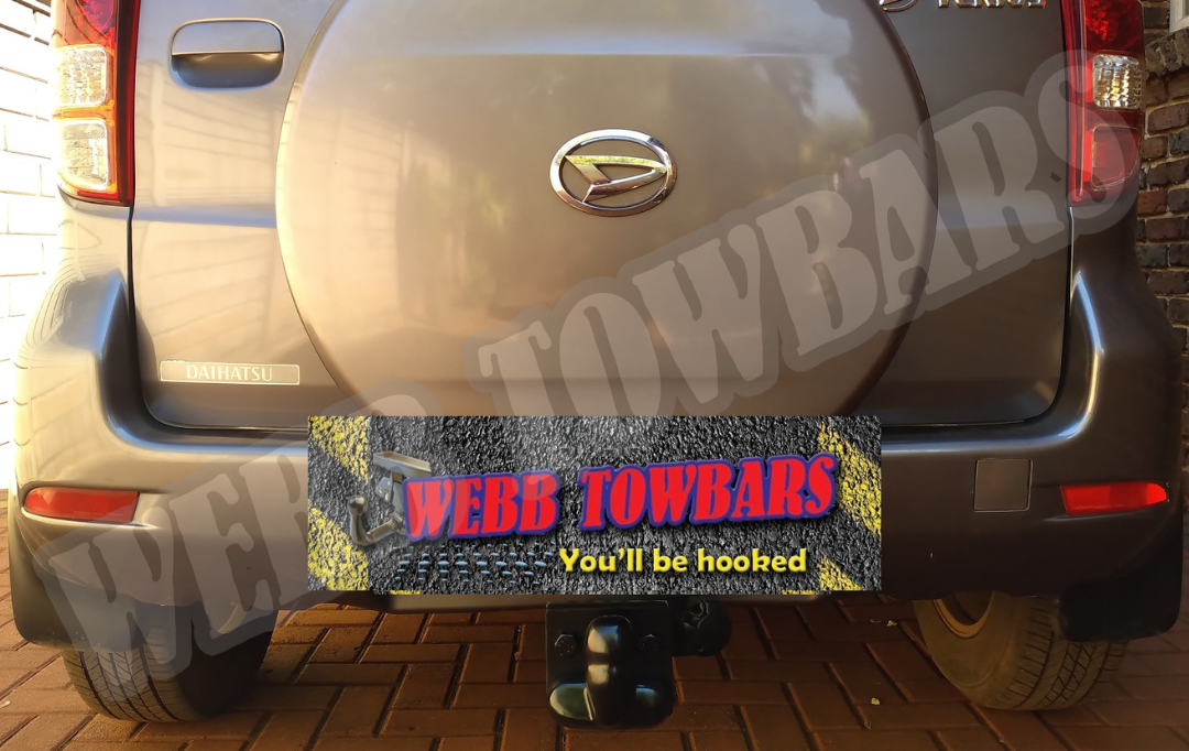 Daihatsu Terios - Detachable Towbar by Webb Towbars: Manufactured and Fitted in Gauteng, South Africa