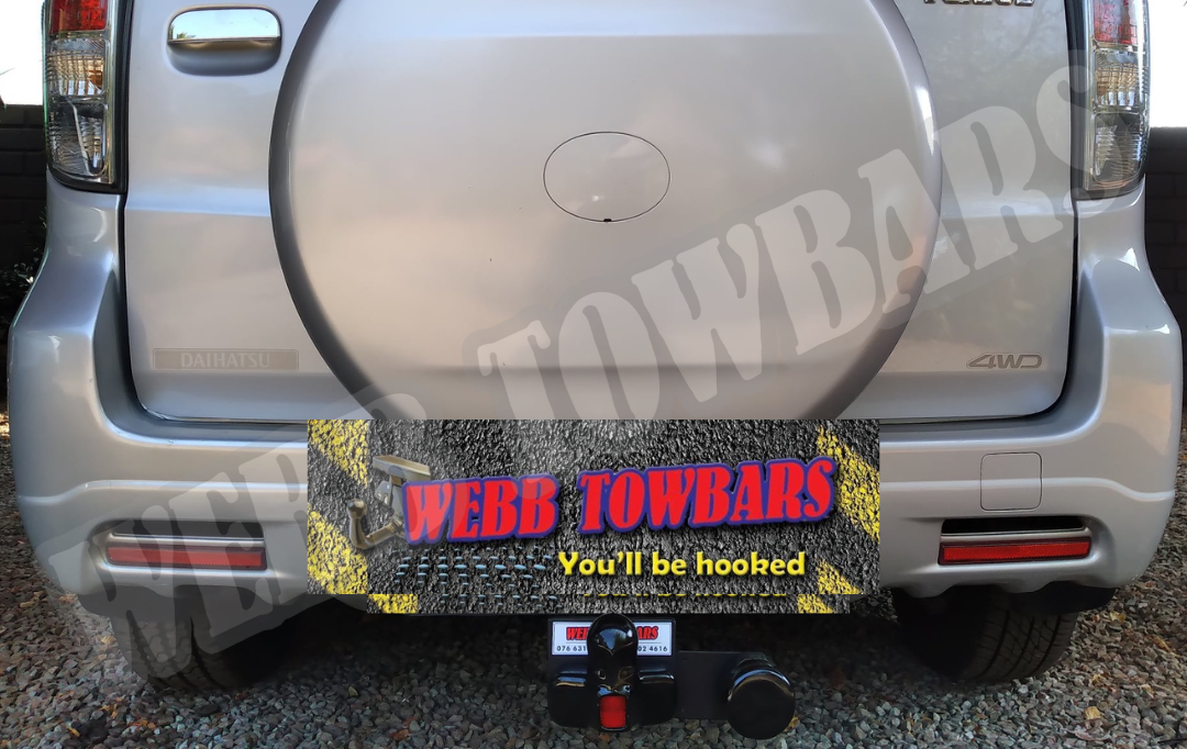 Daihatsu Terios - Standard Towbar by Webb Towbars: Manufactured and Fitted in Gauteng, South Africa
