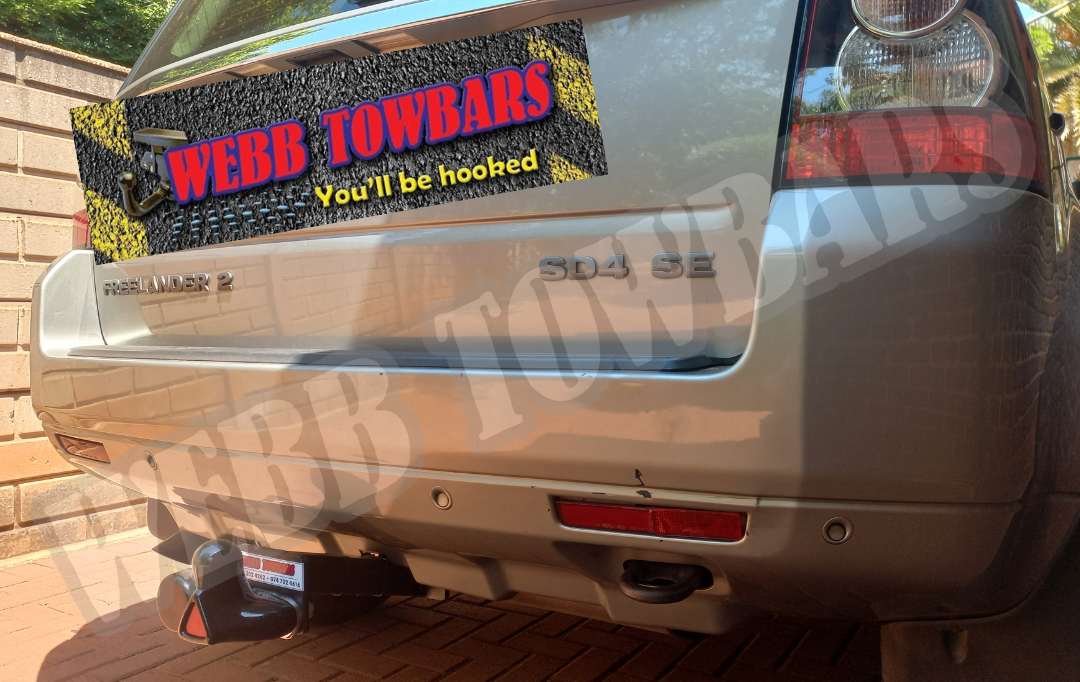 Land Rover Freelander 2 with Standard Towbar by Webb Towbars in Gauteng, South Africa