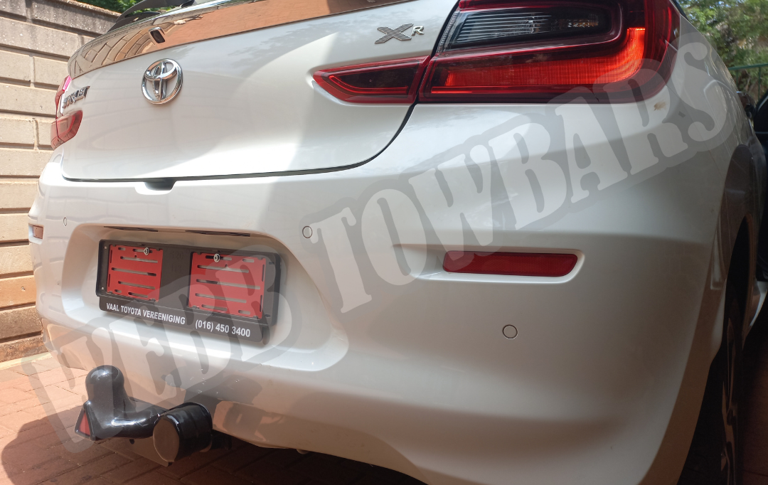 Toyota Starlet XR - Standard Towbar by Webb Towbars: Manufactured and Fitted in Gauteng, South Africa