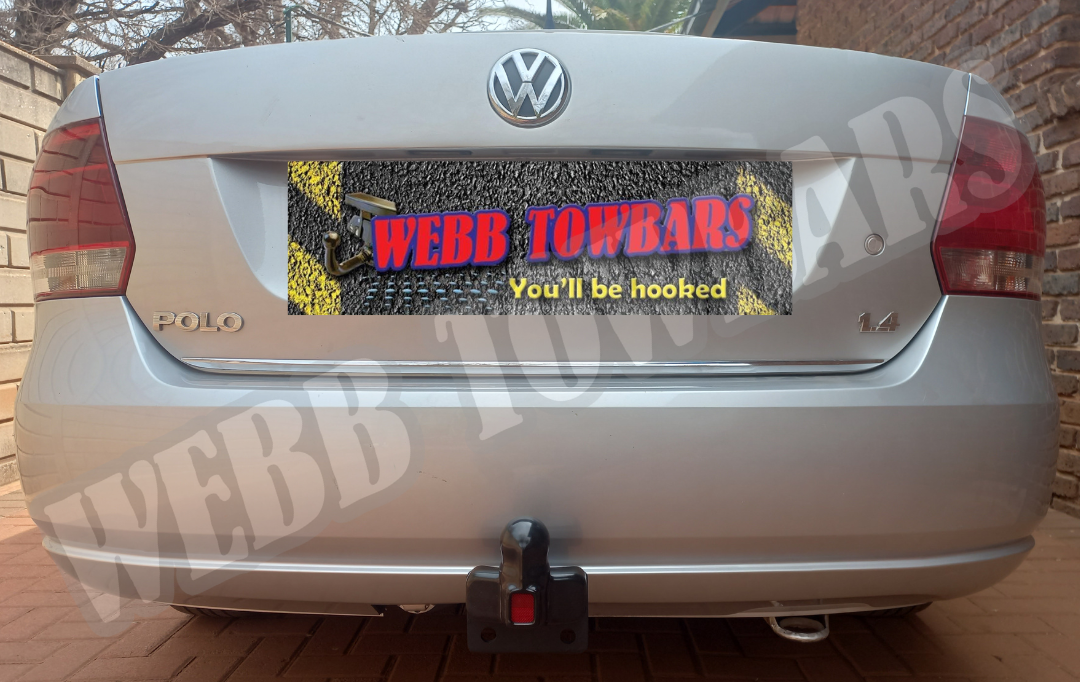 Volkswagen Polo Sedan - Detachable Towbar by Webb Towbars: Manufactured and Fitted in Gauteng, South Africa