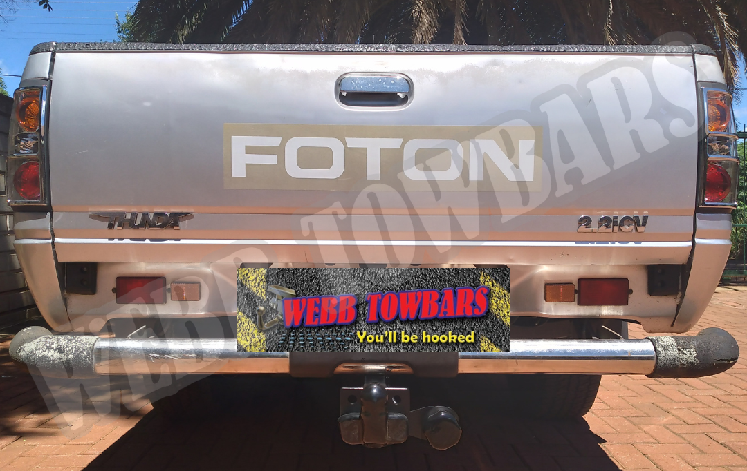 Foton Tunland - Standard Towbar by Webb Towbars: Manufactured and Fitted in Gauteng, South Africa