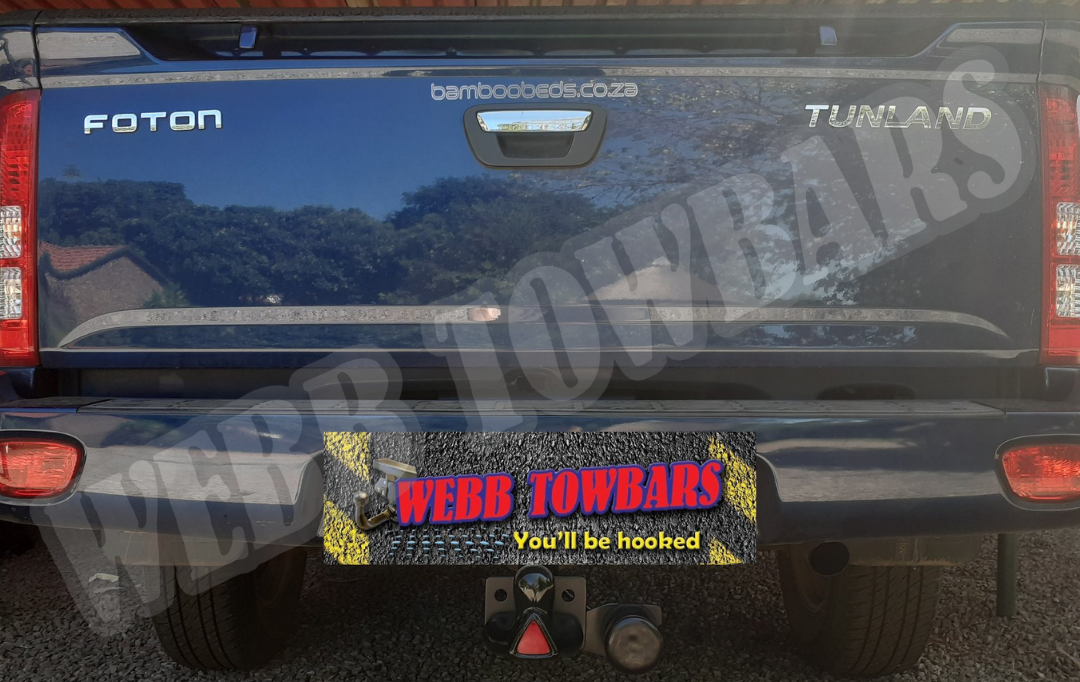 Foton Tunland - Standard Towbar by Webb Towbars: Manufactured and Fitted in Gauteng, South Africa