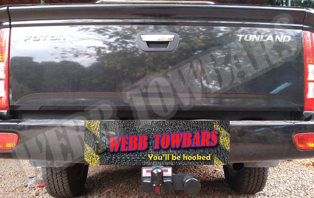 Foton Tunland - Standard Towbar by Webb Towbars: Manufactured and Fitted in Gauteng, South Africa