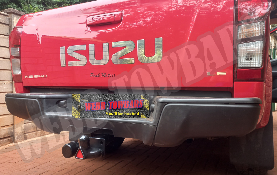 Isuzu KB240 - Standard Towbar by Webb Towbars Gauteng, South Africa - Enhance the Functionality and Style of Your Isuzu Pickup with this Premium Towbar