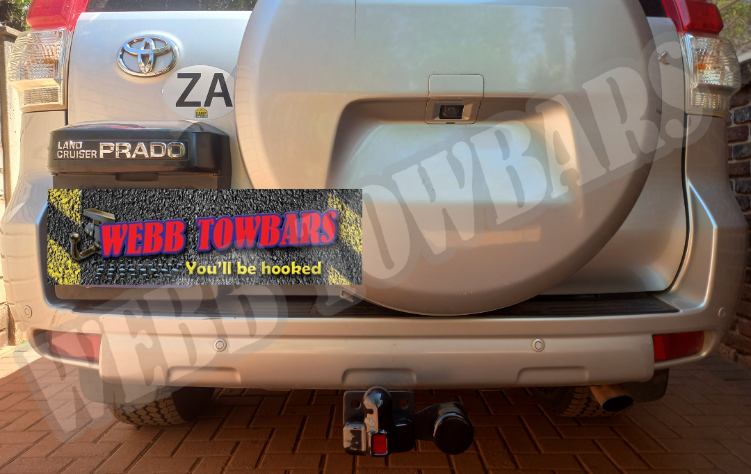 Toyota Land Cruiser Prado - Standard Towbar by Webb Towbars, Gauteng, South Africa - Unleash the Towing Power of Your Toyota Land Cruiser Prado with a Reliable Towbar Solution!