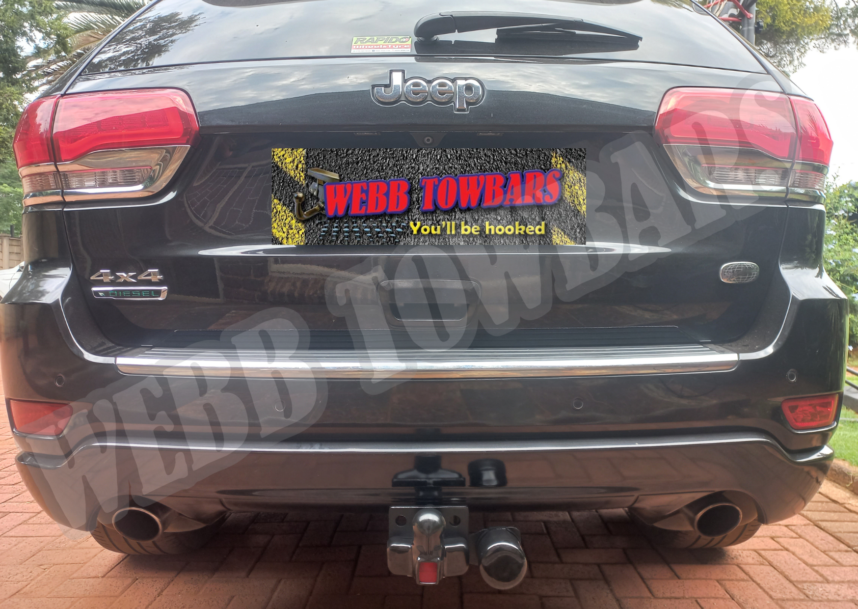 Elevate your Jeep Grand Cherokee with a Standard Towbar from Webb Towbars in Gauteng, South Africa