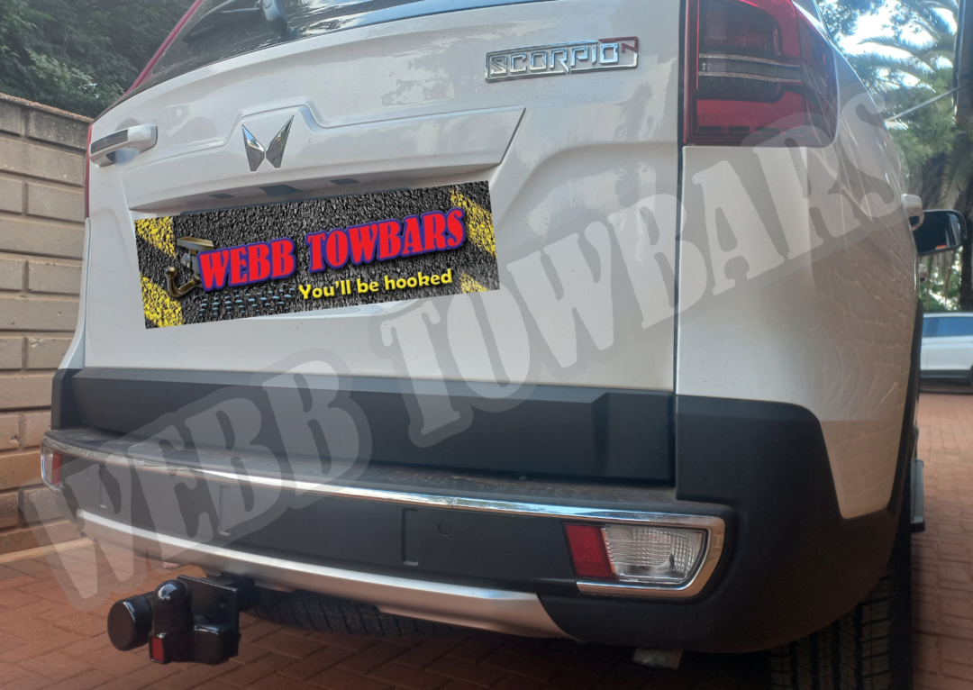 Webb Towbars - Mahindra Scorpio SUV Standard Towbar Installation in Gauteng, South Africa - Reliable Towing Solutions for Your Scorpio SUV