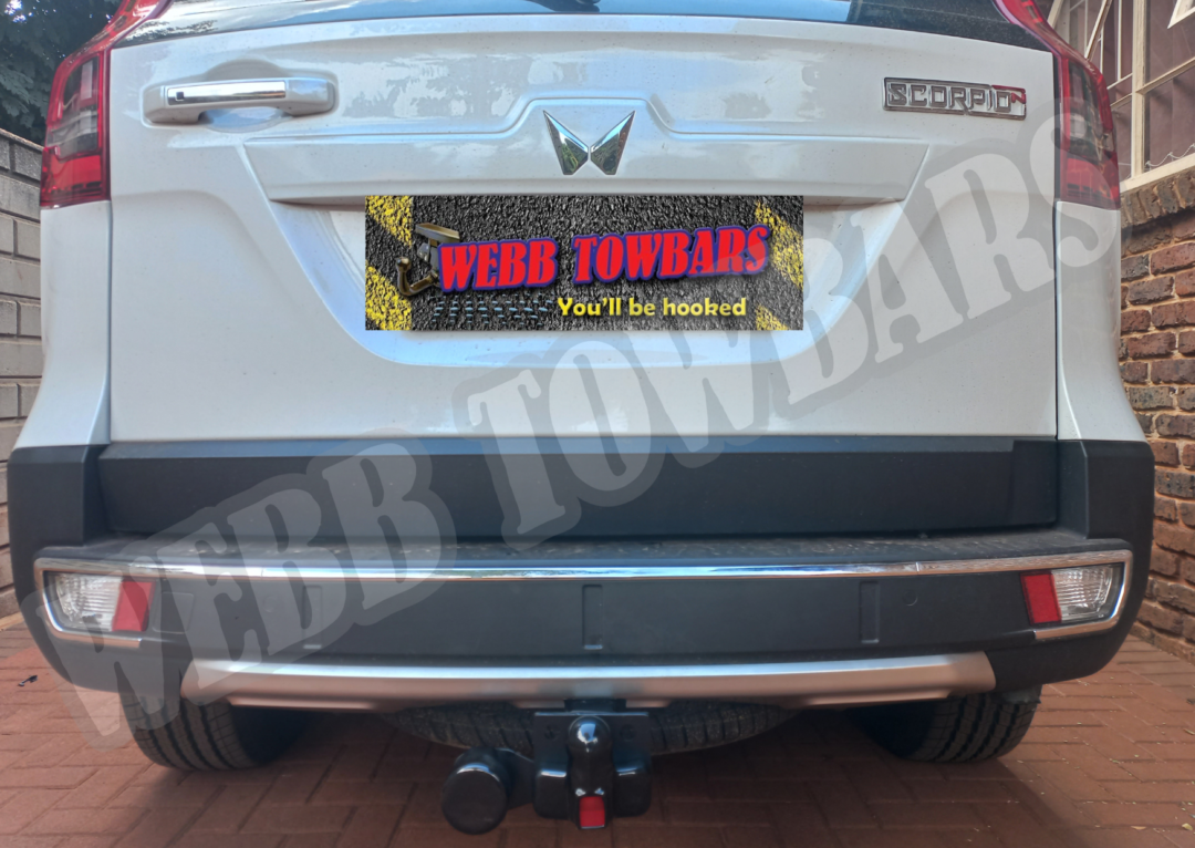 Webb Towbars - Mahindra Scorpio SUV Standard Towbar Installation in Gauteng, South Africa - Reliable Towing Solutions for Your Scorpio SUV