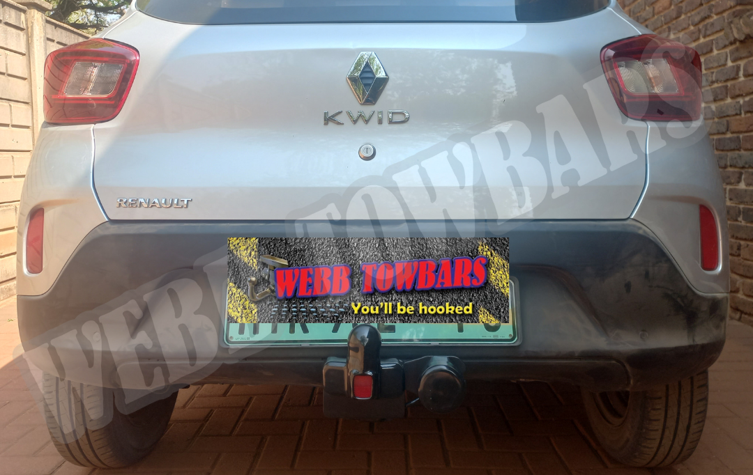 Webb Towbars - Renault Kwid Standard Towbar Installation in Gauteng, South Africa - Efficient Towing Solutions for Your Kwid