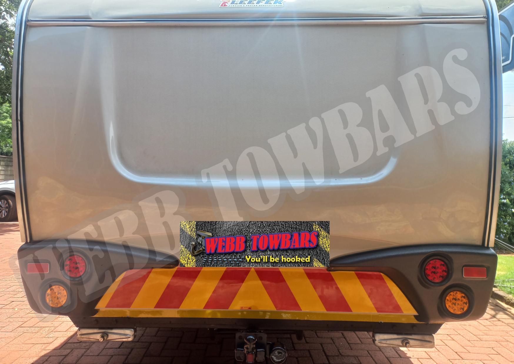 Sprite Tourer SX Eduro Caravan - Standard Towbar by Webb Towbars Gauteng, South Africa - Reliable Towing Solution for Your Sprite Caravan Adventures