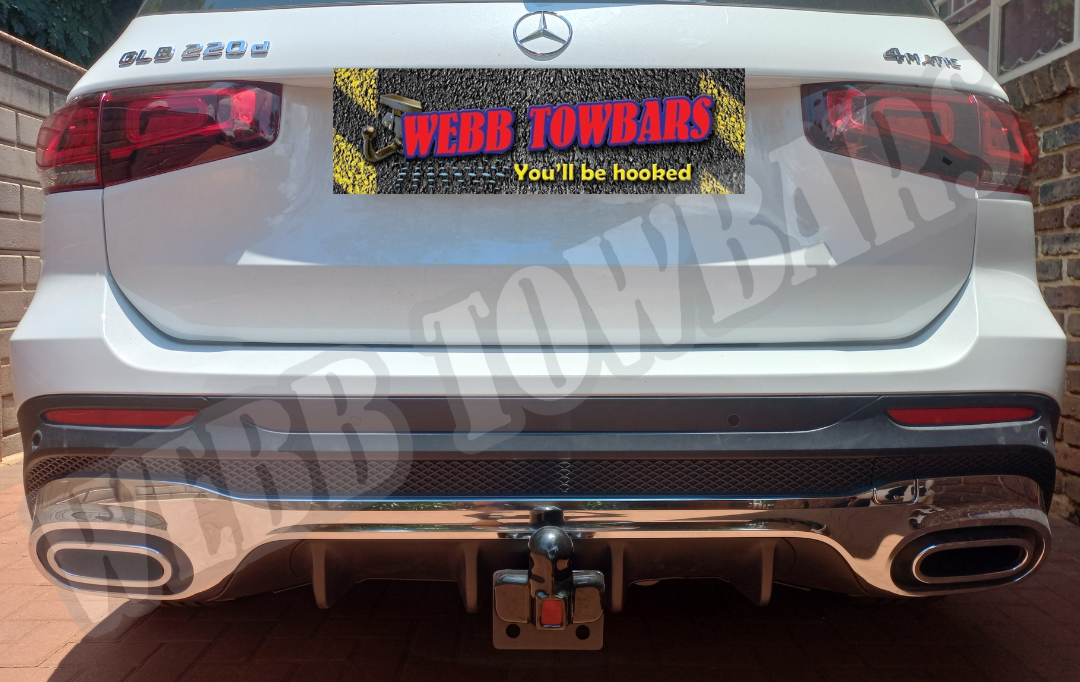 Webb Towbars - Mercedes-Benz GLB220d Detachable Towbar Installation in Gauteng, South Africa - Versatile Towing Solutions for Your GLB220d
