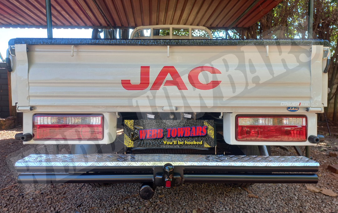 JAC Motors X200 with Double Tube and Step Towbar by Webb Towbars in Gauteng, South Africa