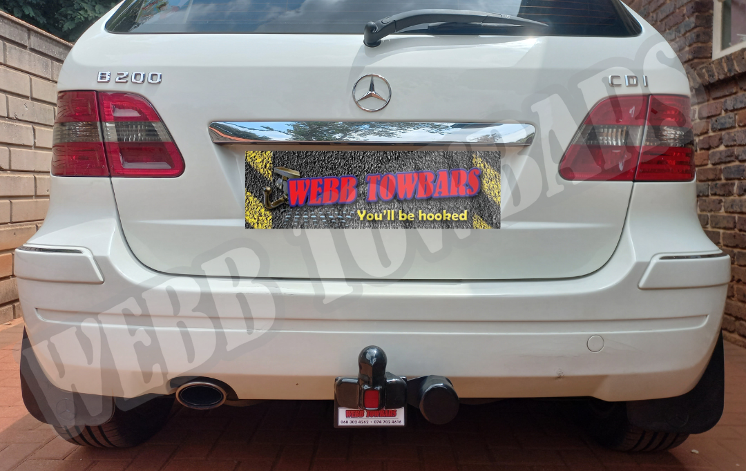 Webb Towbars - Mercedes Benz B200 Standard Towbar Installation in Gauteng, South Africa - Reliable Towing Solutions for Your B200