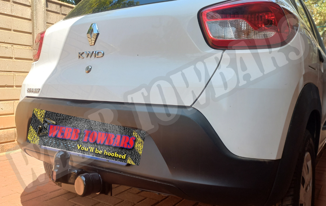 Webb Towbars - Renault Kwid Standard Towbar Installation in Gauteng, South Africa - Efficient Towing Solutions for Your Kwid