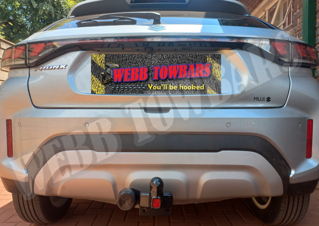 Webb Towbars - Suzuki Fronx Standard Towbar Installation in Gauteng, South Africa - Reliable Towing Solutions for Your Fronx