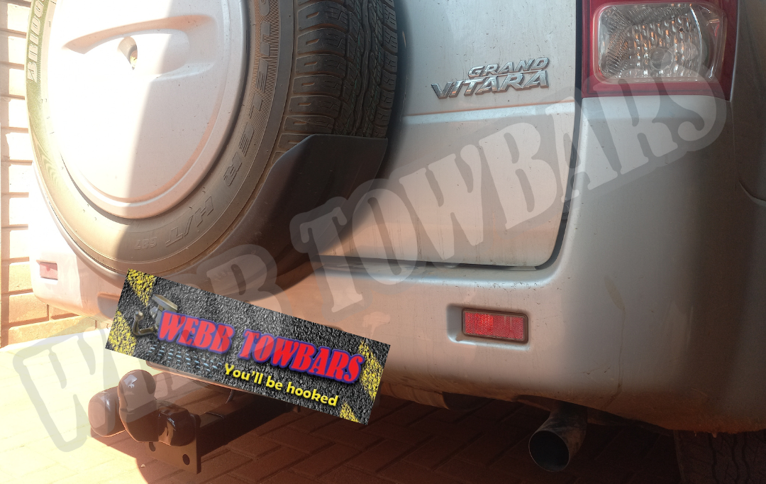 Suzuki Grand Vitara - Standard Towbar by Webb Towbars: Manufactured and Fitted in Gauteng, South Africa