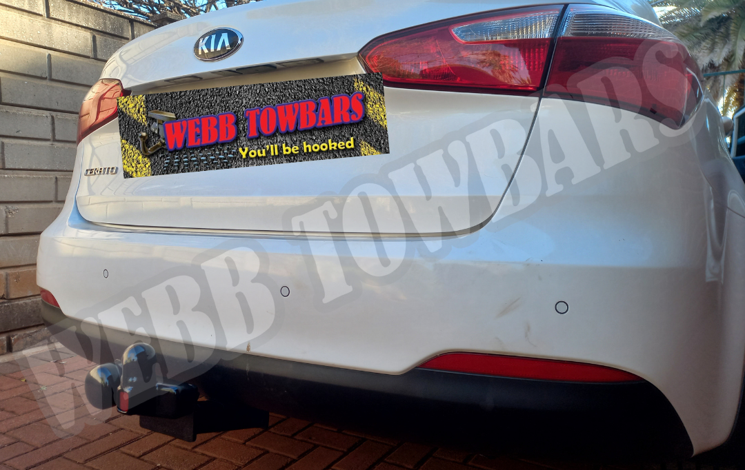 Webb Towbars - Kia Cerato Sedan Standard Towbar Installation in Gauteng, South Africa - Reliable Towing Solutions for Your Cerato Sedan