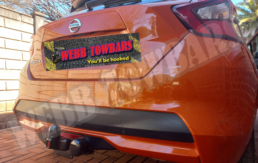 Webb Towbars - Nissan Micra Standard Towbar Installation in Gauteng, South Africa - Reliable Towing Solutions for Your Micra