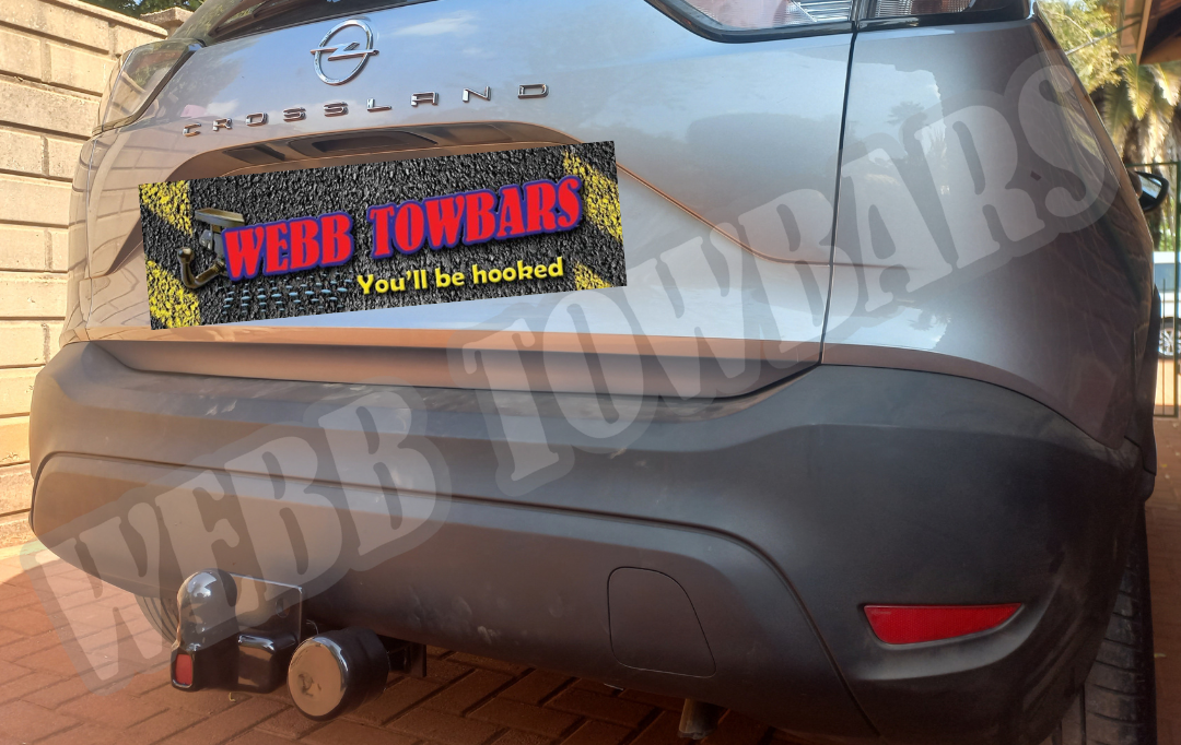 Webb Towbars - Opel Crossland Standard Towbar with Trailer Installation in Gauteng, South Africa - Reliable Towing Solutions for Your Crossland